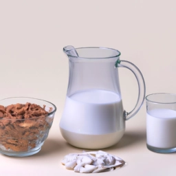 Imagen comparativa de alternativas a la leche animal, como leche de almendra, soja, coco y más.