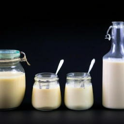 Imagen representativa de diferentes opciones de leches vegetales como alternativas a la leche animal.