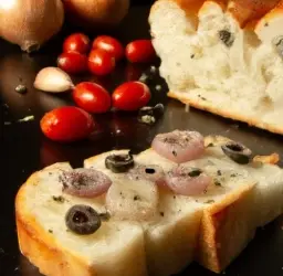 Deliciosa receta de pan con aceitunas