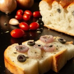 Deliciosa receta de pan con aceitunas