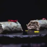 Rollo vegano relleno de boniato